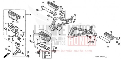 MARCHE NX650P de 1993